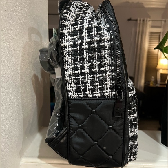Badgley Mischka Black Backpack - Picture 5 of 9